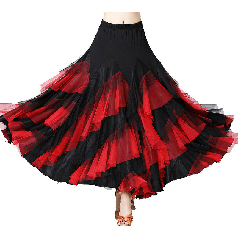 Women’s  Layered Swing Skirt for Dance, Stage & Costume