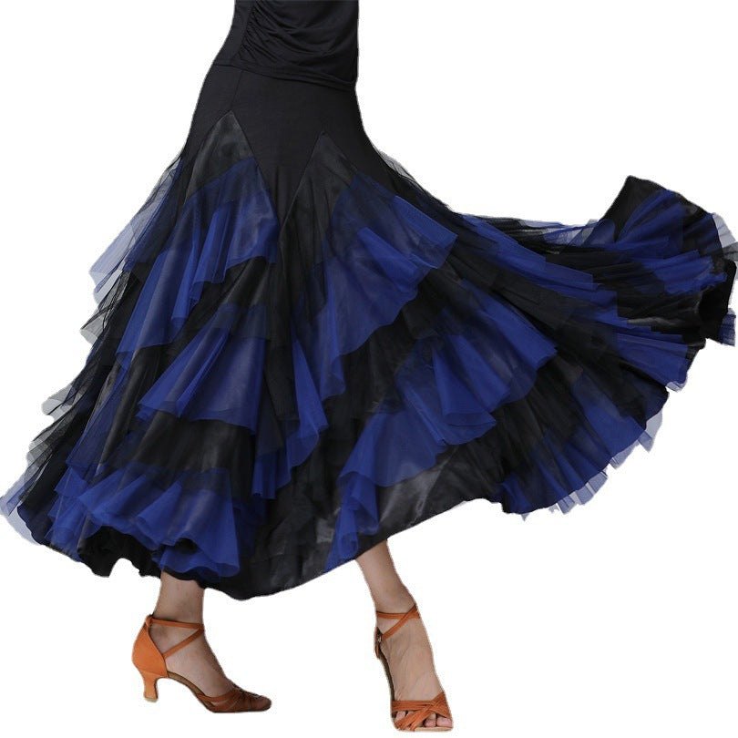 Women’s  Layered Swing Skirt for Dance, Stage & Costume
